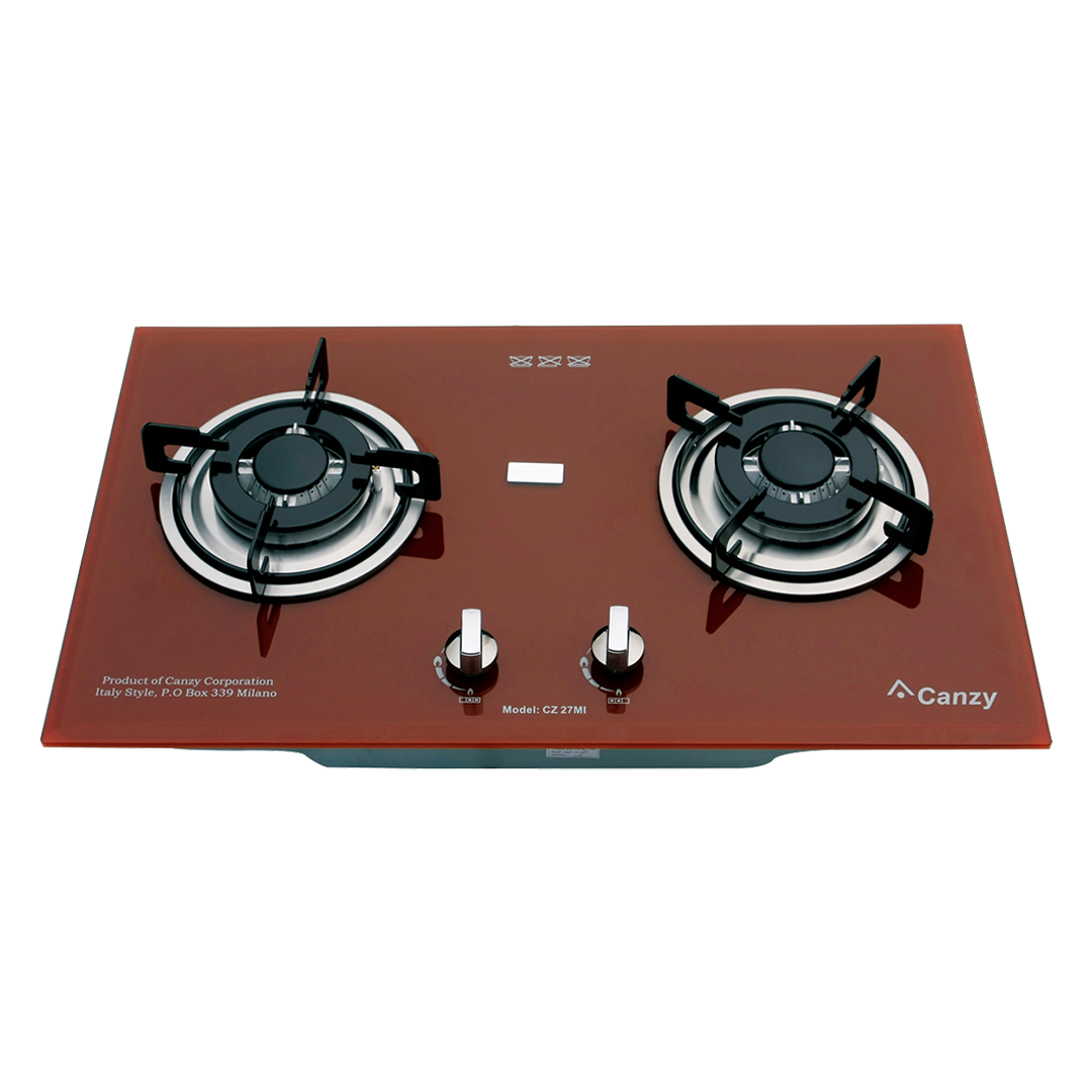 Bếp gas âm đôi Canzy CZ 27MI Đỏ