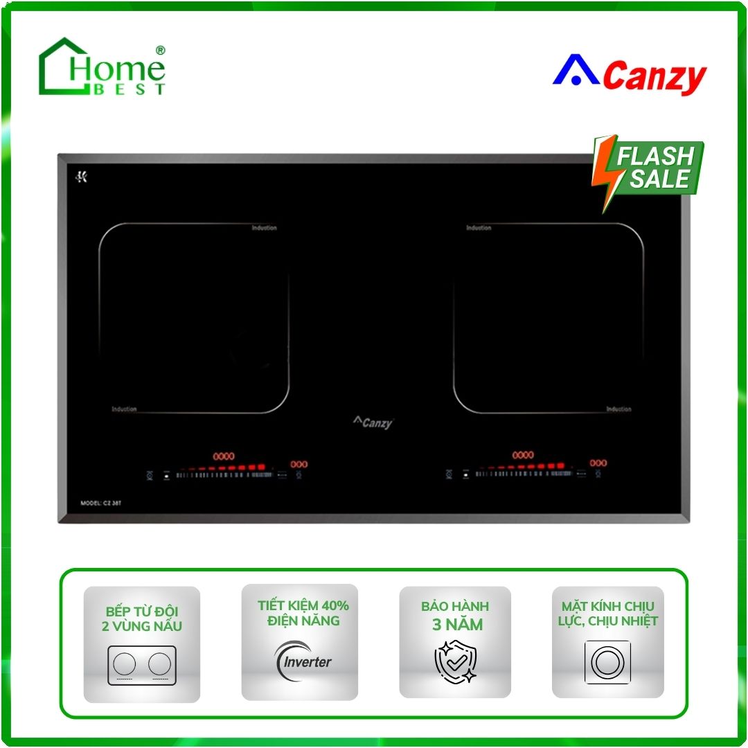 Bếp từ đôi Canzy CZ-38I
