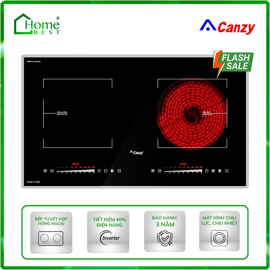 Bếp từ kết hợp hồng ngoại Canzy CZ-52IH