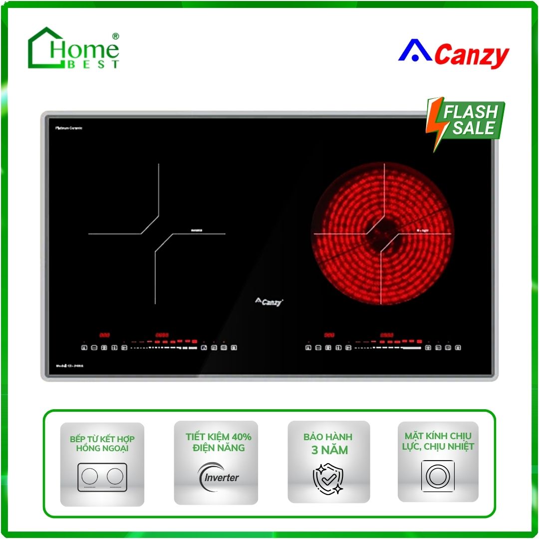 Bếp từ kết hợp hồng ngoại Canzy CZ-54MG