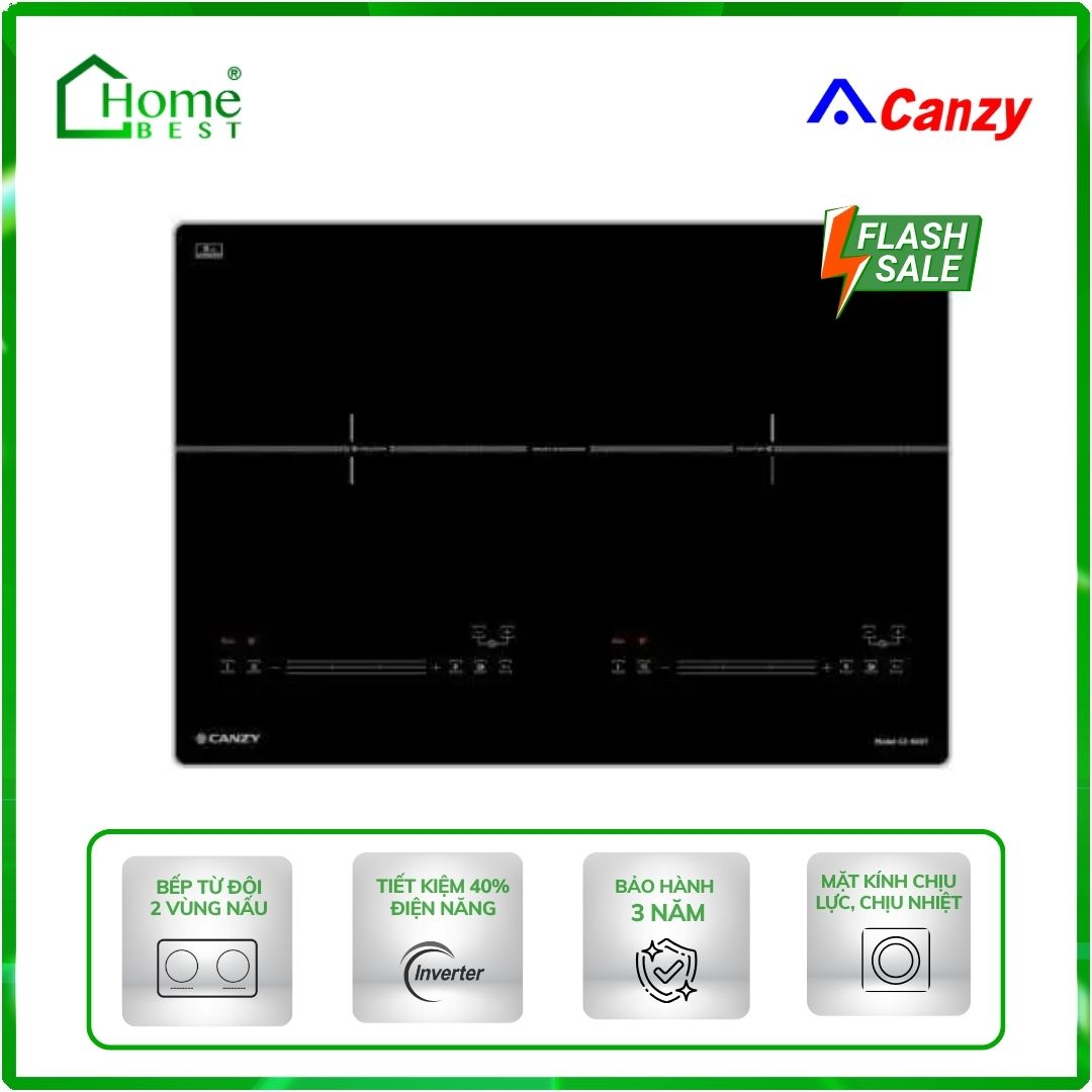 Bếp từ đôi Canzy CZ 602T