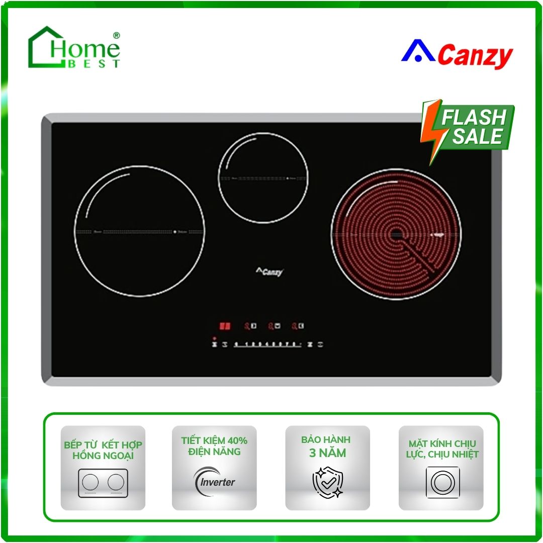 Bếp từ kết hợp hồng ngoại Canzy CZ-67GP