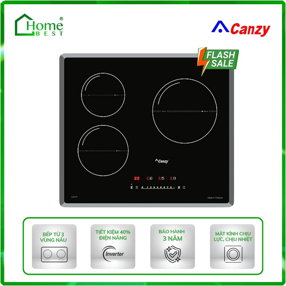 Bếp điện từ 3 vùng nấu Canzy CZ-67HP