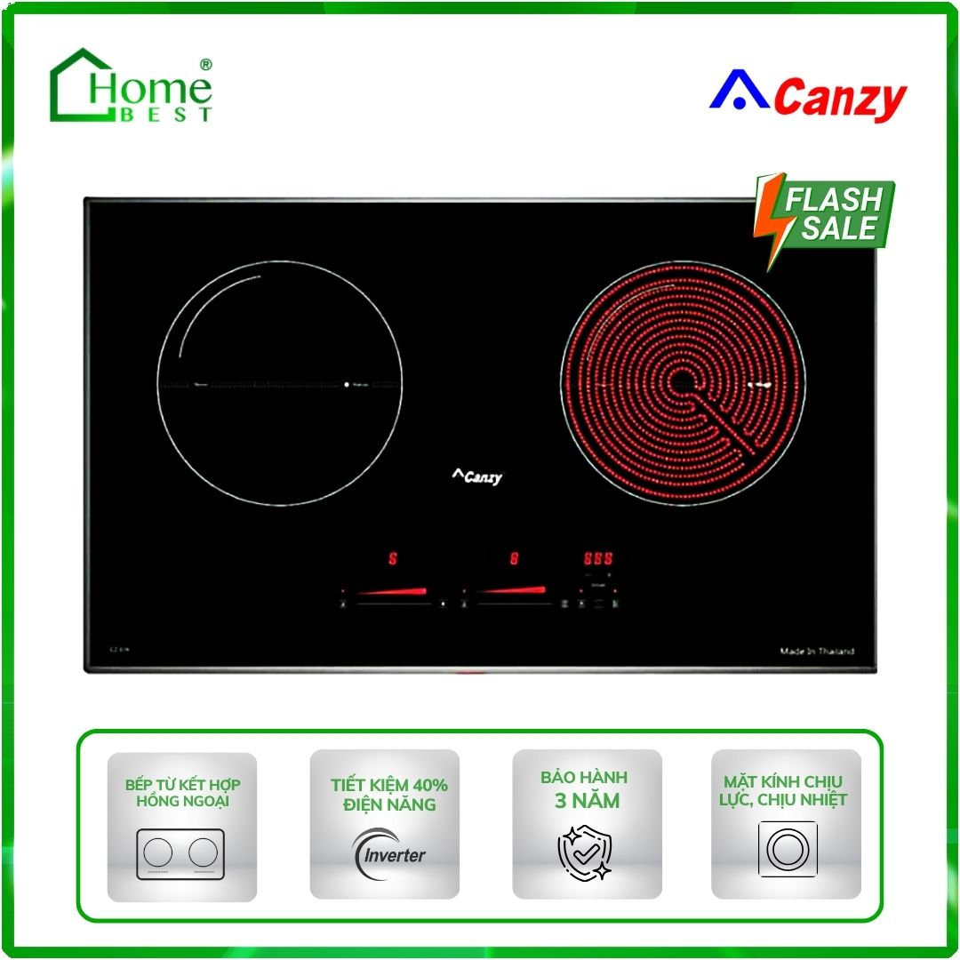 Bếp từ kết hợp hồng ngoại Canzy CZ-67R