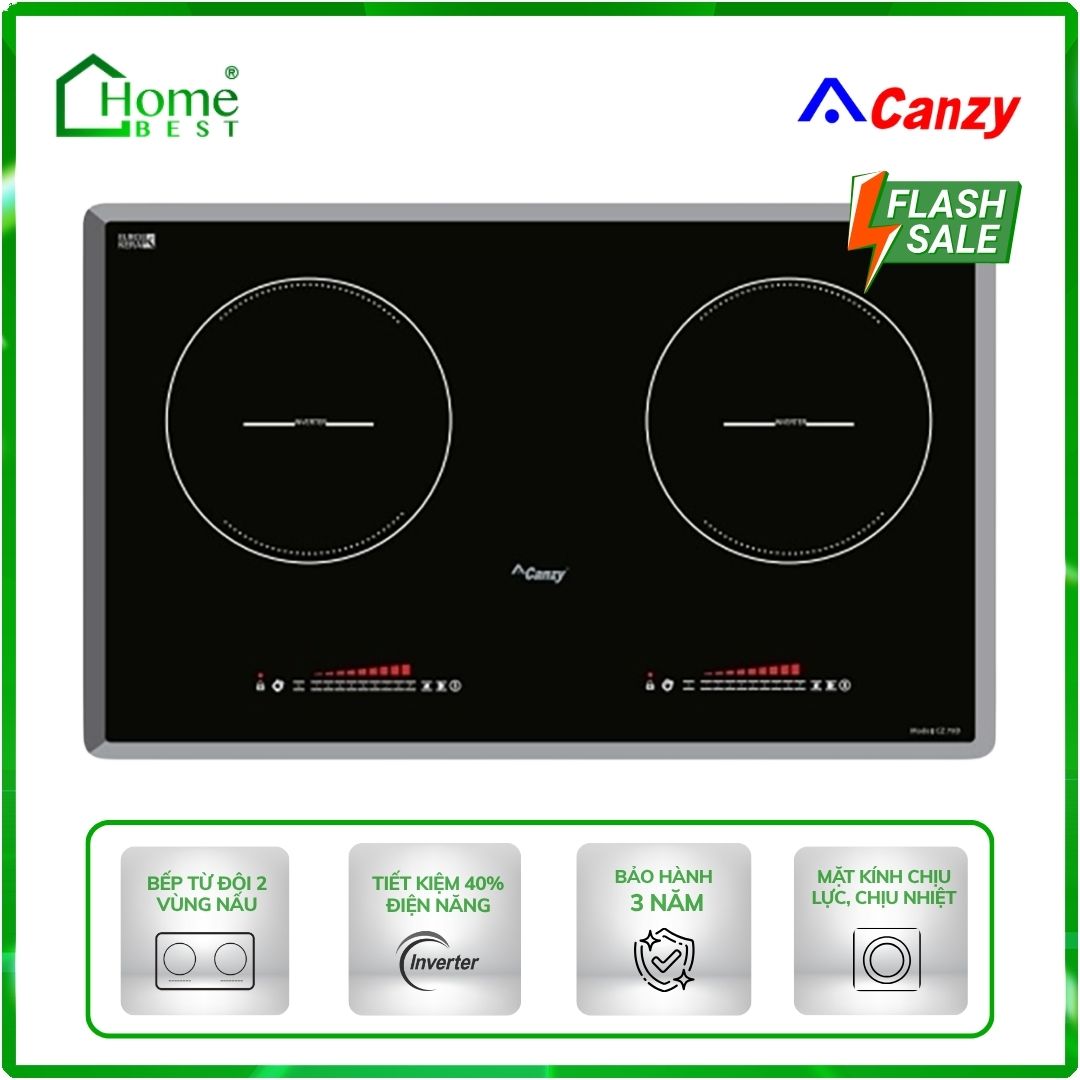 Bếp từ đôi Canzy CZ-79D