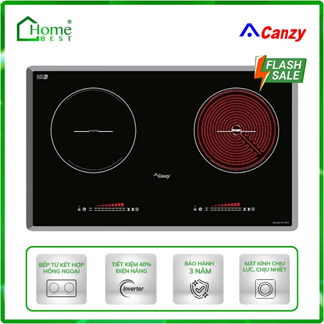 Bếp từ kết hợp hồng ngoại Canzy CZ-79DT