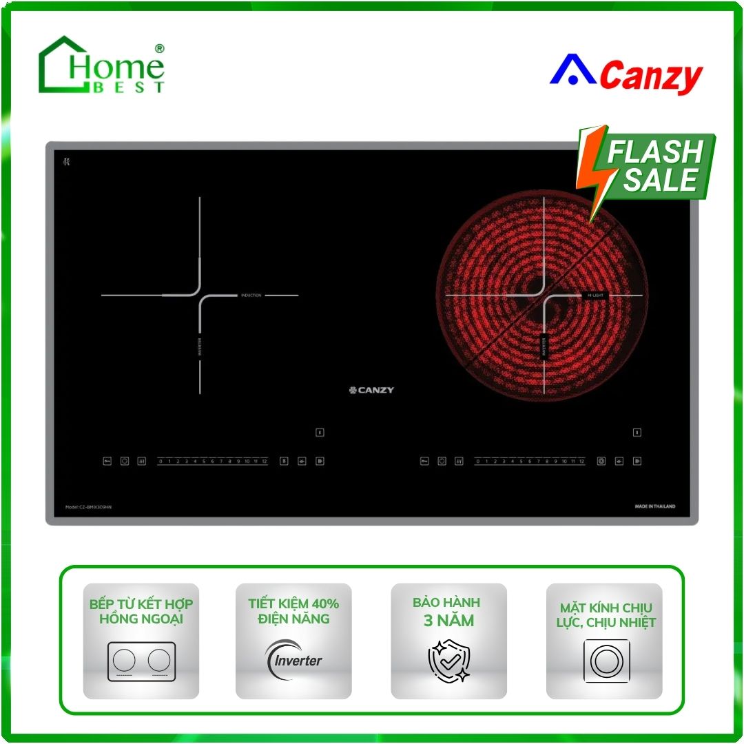 Bếp từ kết hợp hồng ngoại Canzy CZ BMIX309HN
