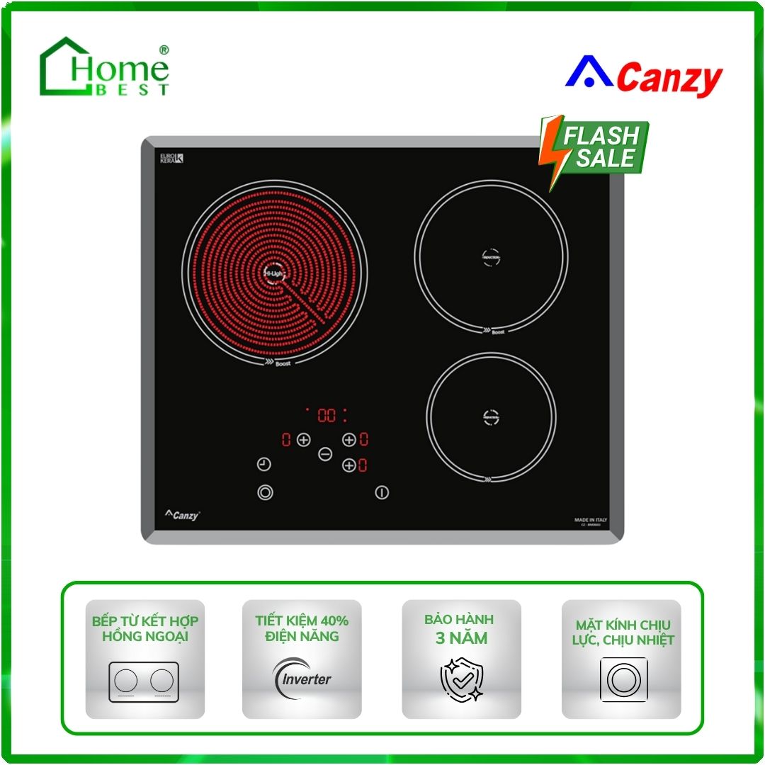 Bếp từ kết hợp hồng ngoại Canzy CZ-BMIX65I