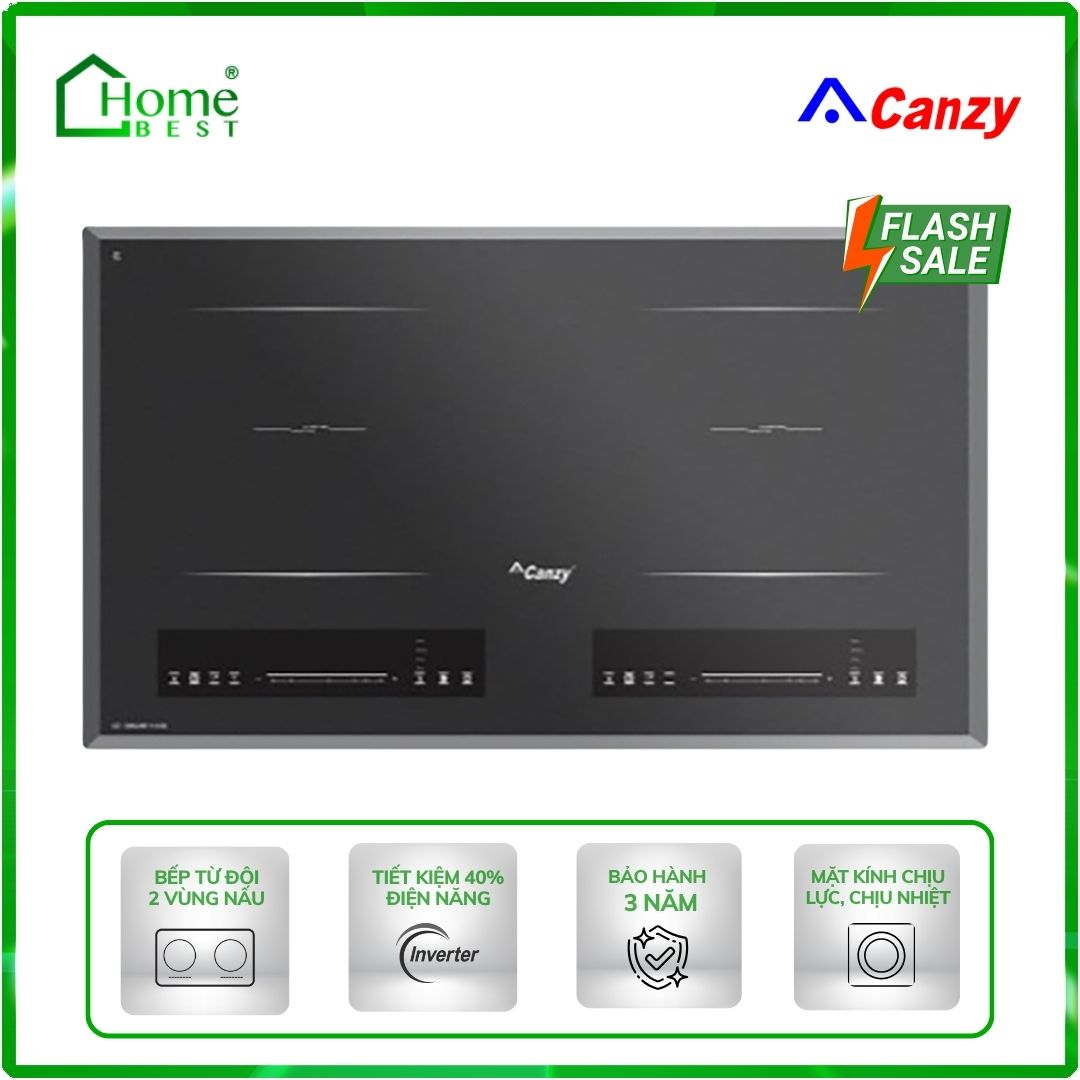 Bếp từ đôi Canzy CZ-DELUXE111SG