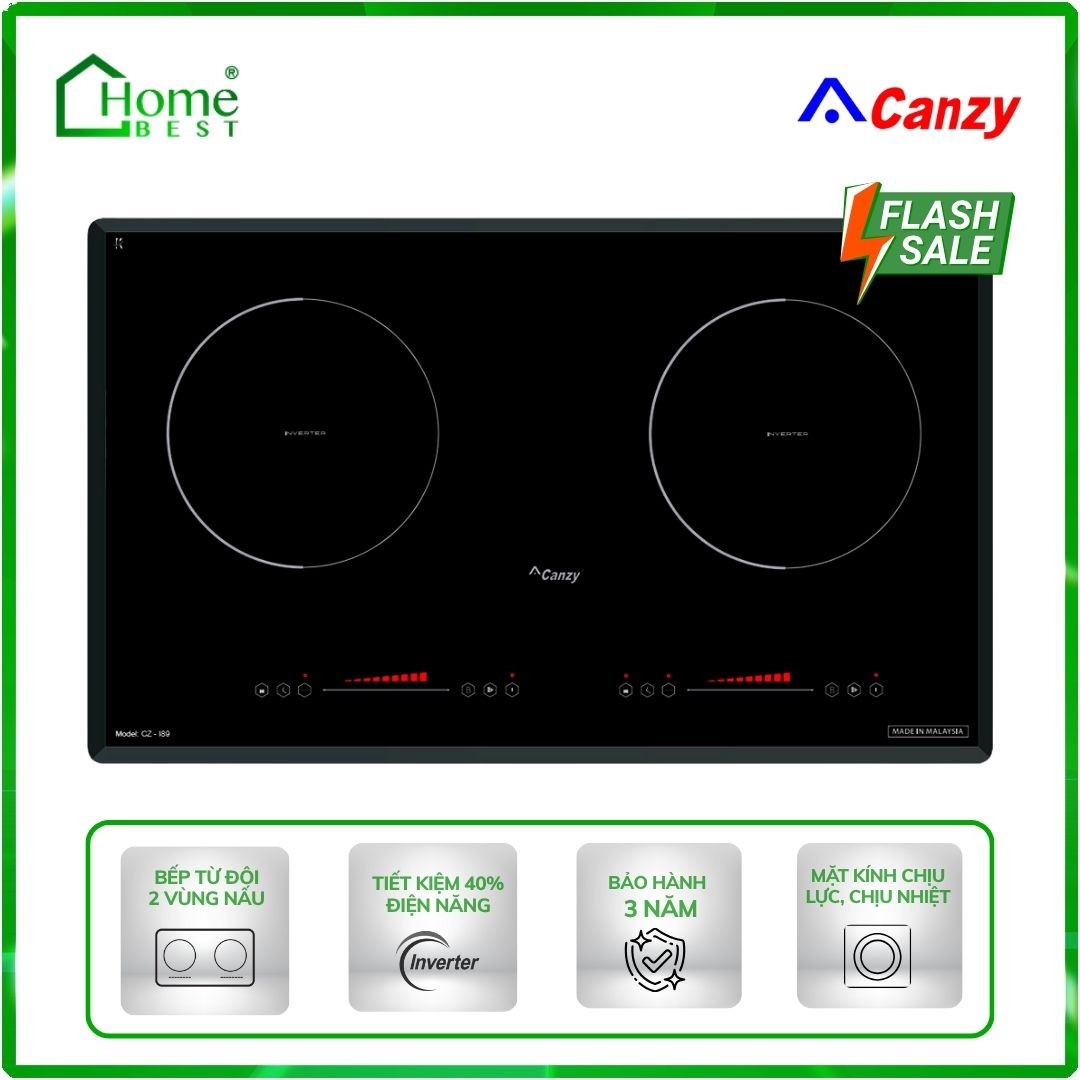 Bếp từ đôi Canzy CZ-I89