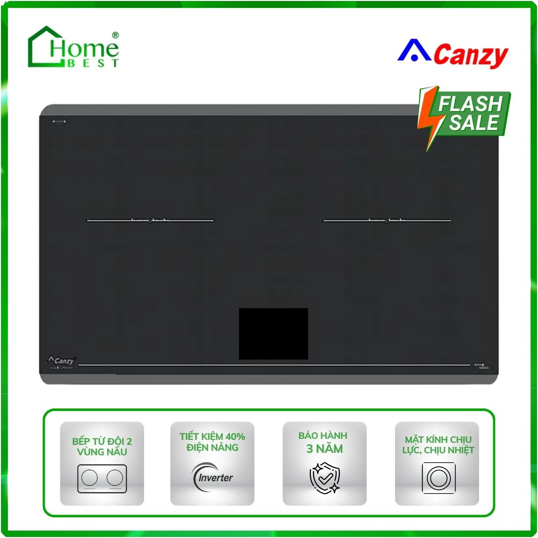 Bếp từ đôi Canzy CZ-KR888