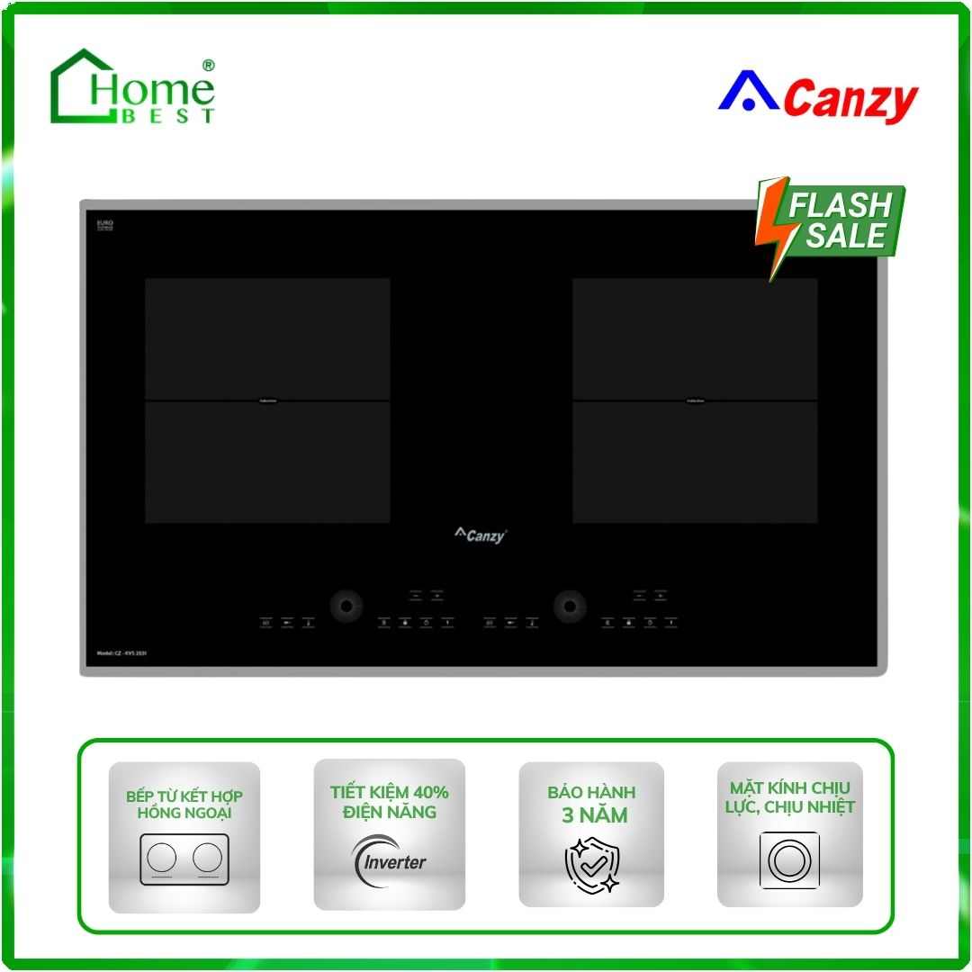 Bếp từ kết hợp hồng ngoại Canzy CZ–KVS203IH