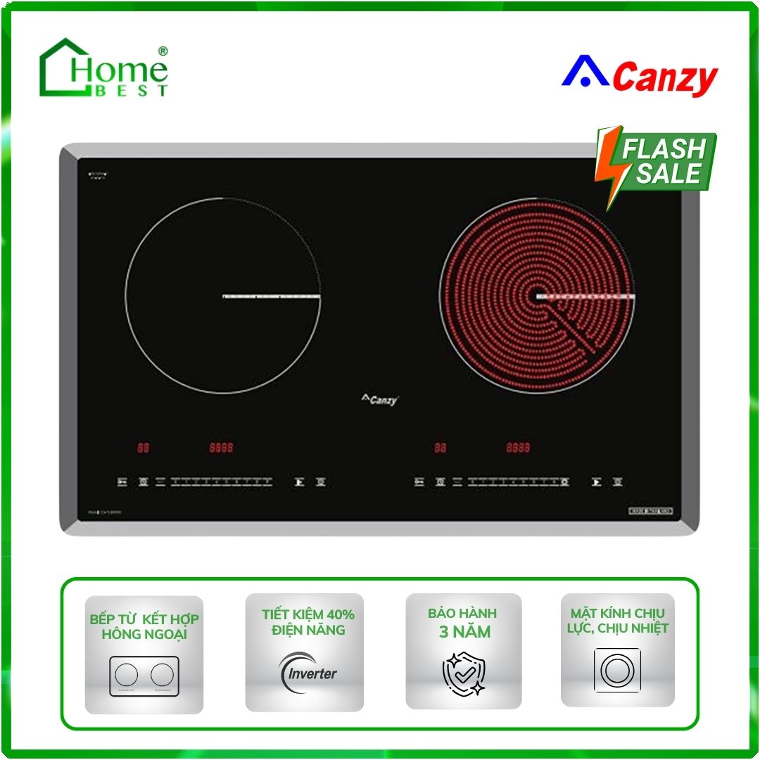 Bếp từ kết hợp hồng ngoại Canzy CZ-TL869DH