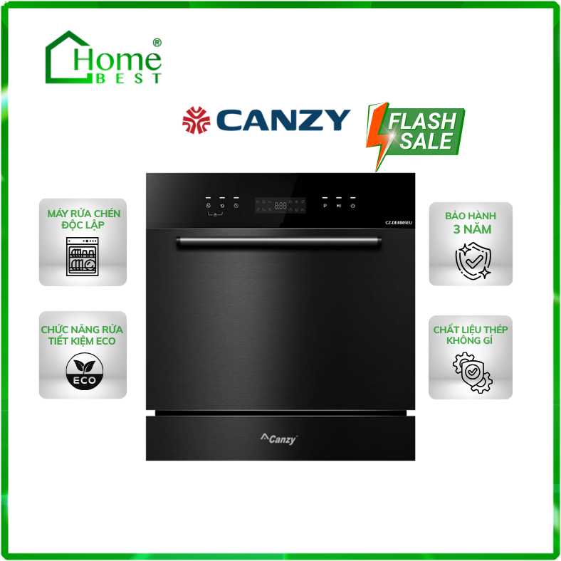 Máy rửa chén bát độc lập Canzy CZ DE8B05EU