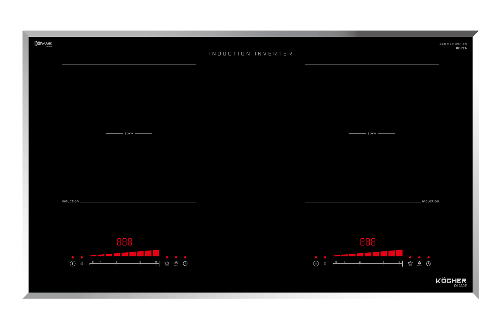 Bếp từ đôi Kocher DI-330E