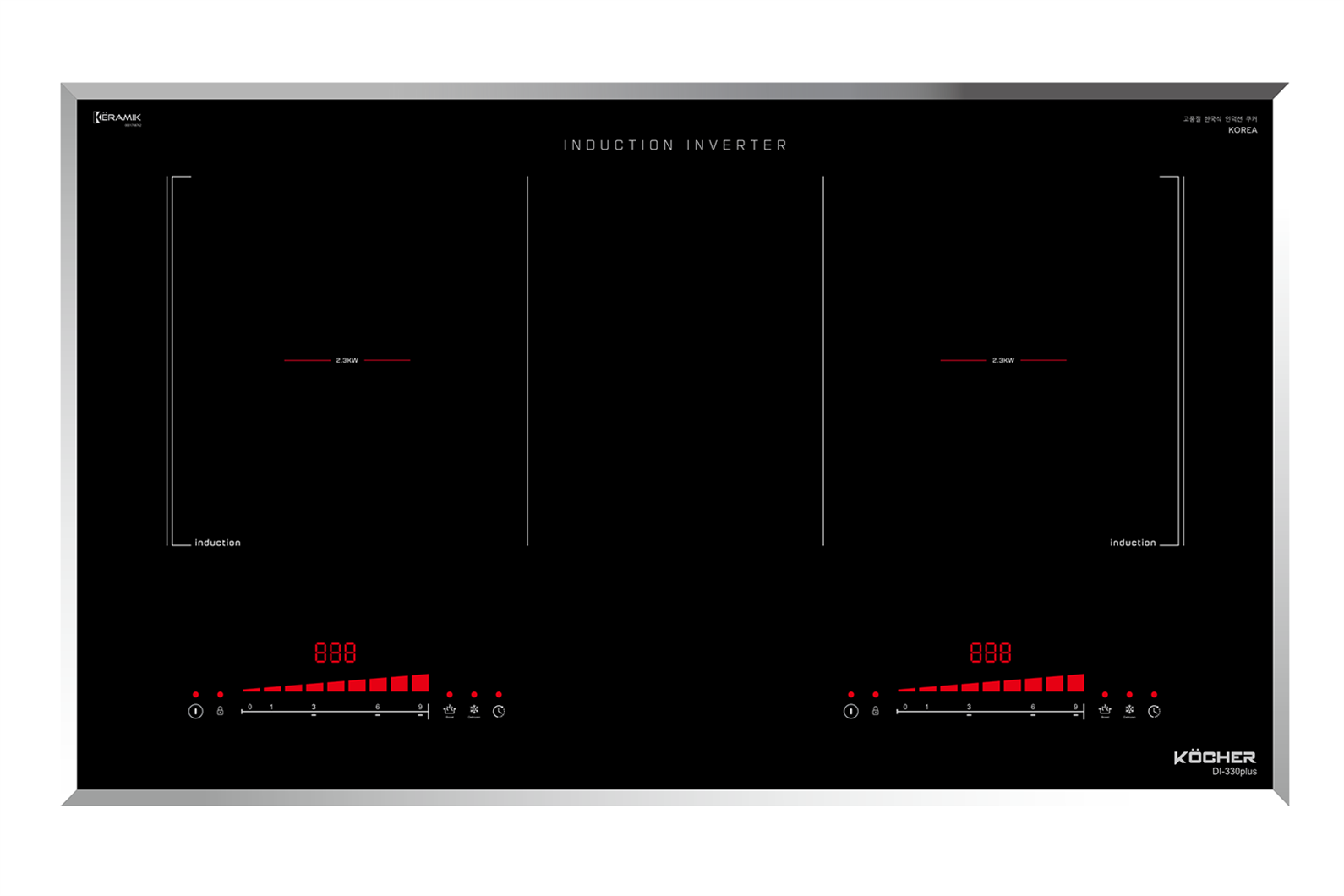 Bếp từ đôi Kocher DI-333 Plus