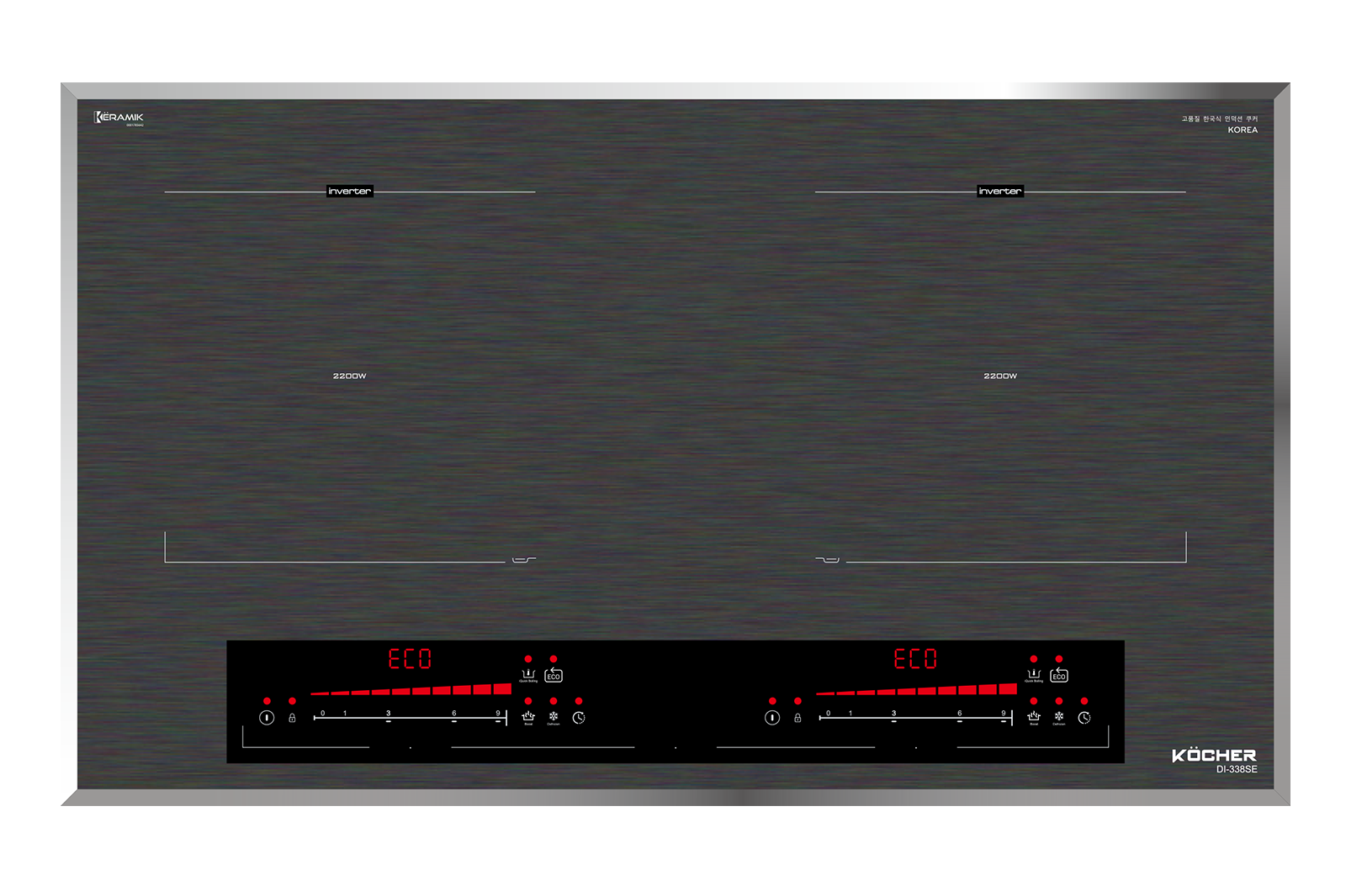 Bếp từ đôi Kocher DI-338SE