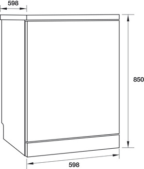 Máy rửa chén bát Hafele HDW-F60F (533.23.310)