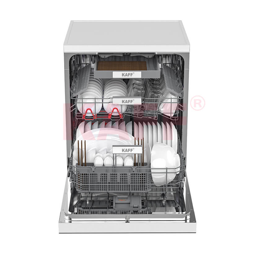 Máy rửa chén bát Kaff KF-SBL775W New Plus ( Công nghệ sấy PTC ) 2024