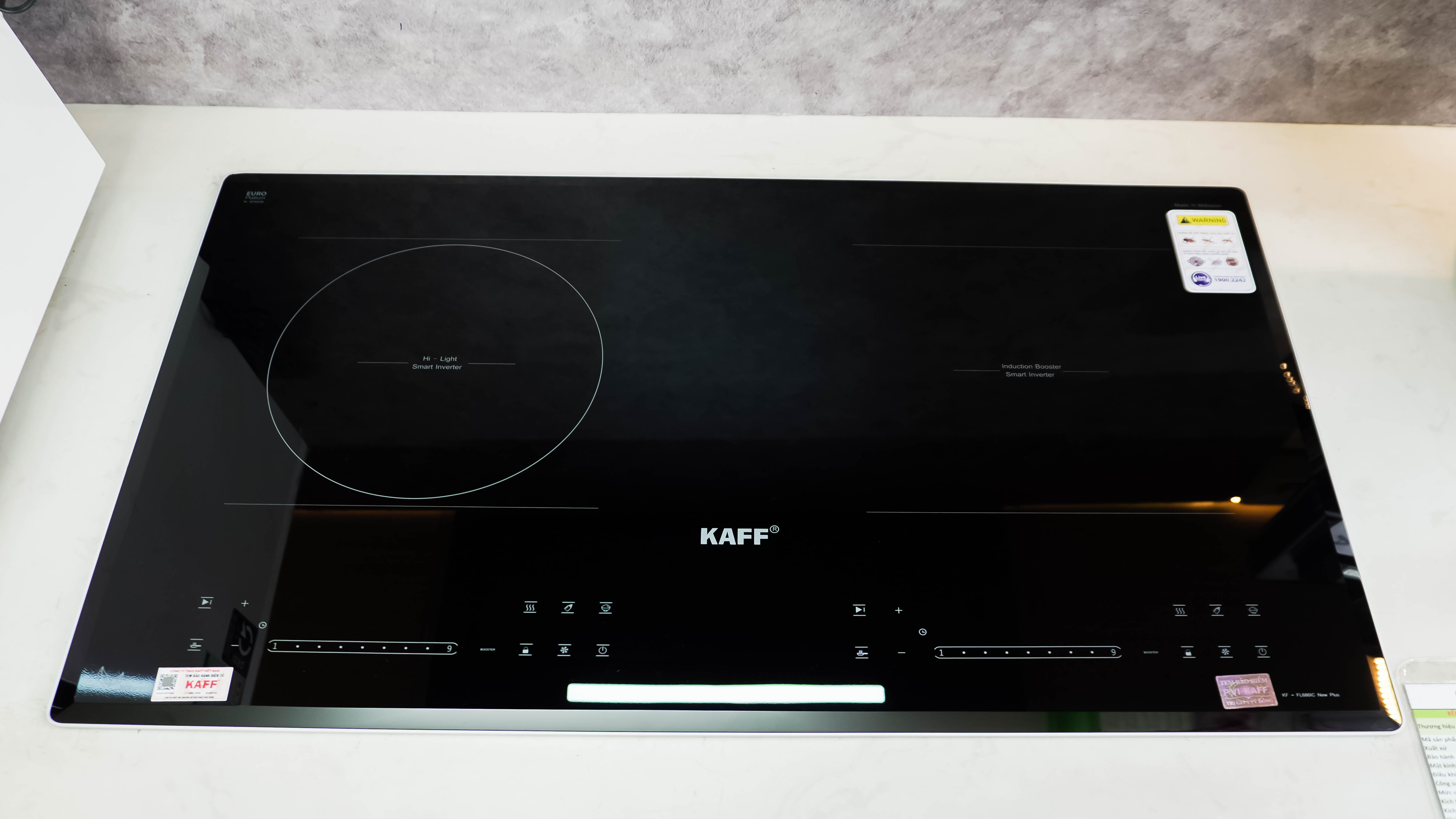 Bếp Từ Kết Hợp Hồng Hgoại KAFF KF-FL686IC New Plus (New 2025)