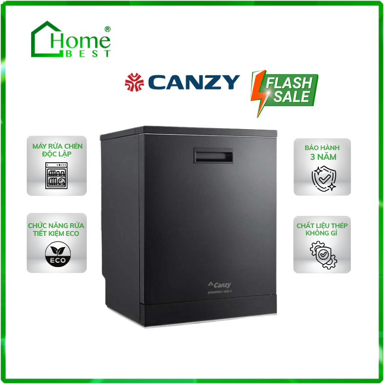 Máy rửa chén bát độc lập Canzy DSW809EU SERI 8