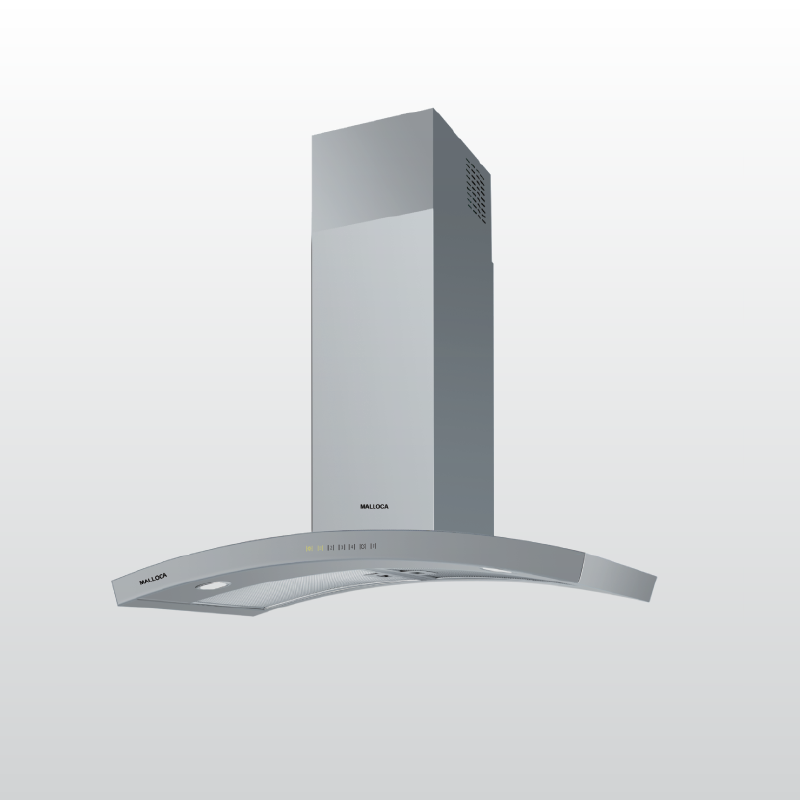 Máy hút khói, hút mùi đảo Malloca DUNE - I90S