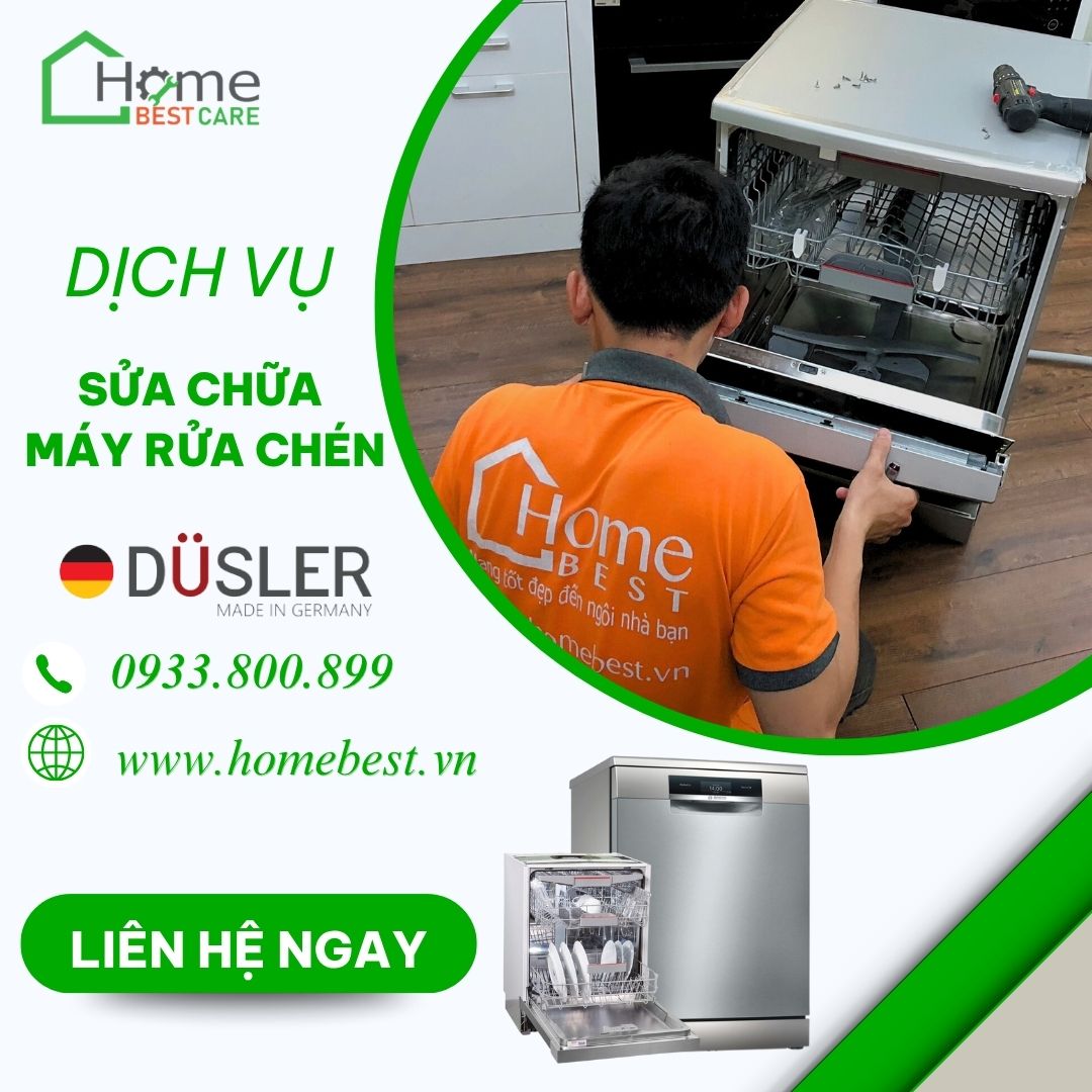 Sửa chữa máy rửa chén bát Dusler
