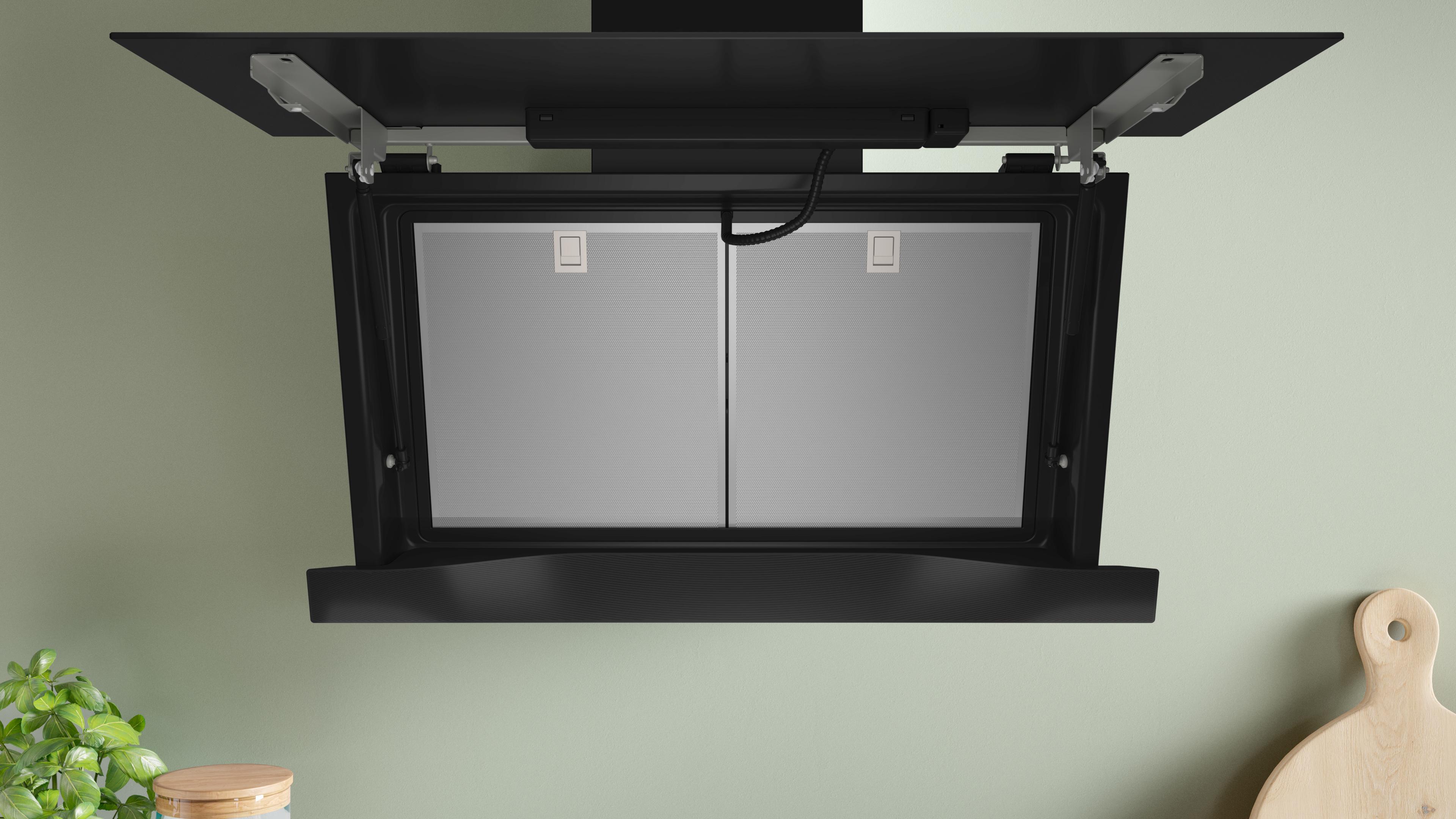 Máy hút khói, hút mùi kính vát Bosch DWK91LT60 Series 8