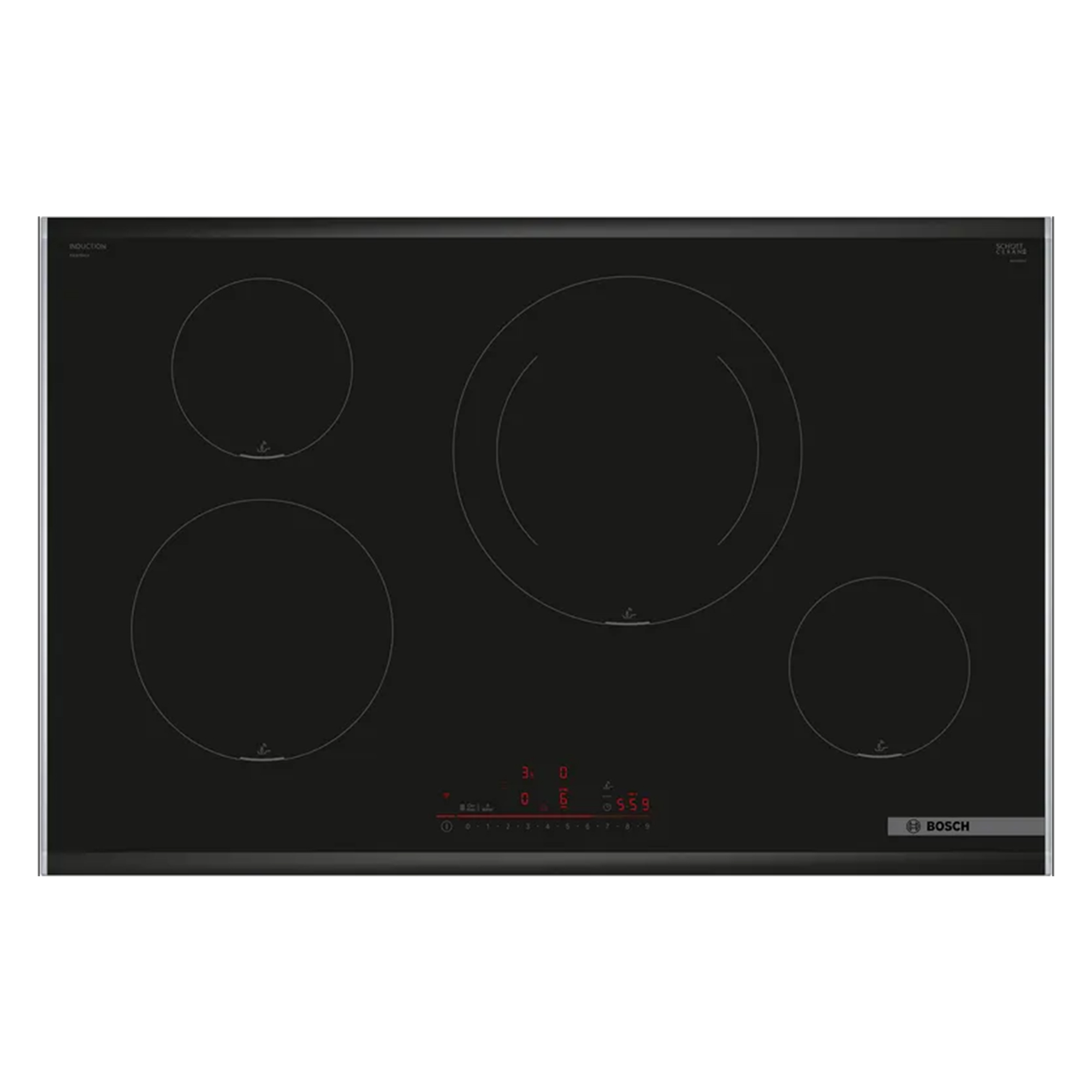 Bếp từ 4 vùng nấu Bosch PIE875HC1E Series 6
