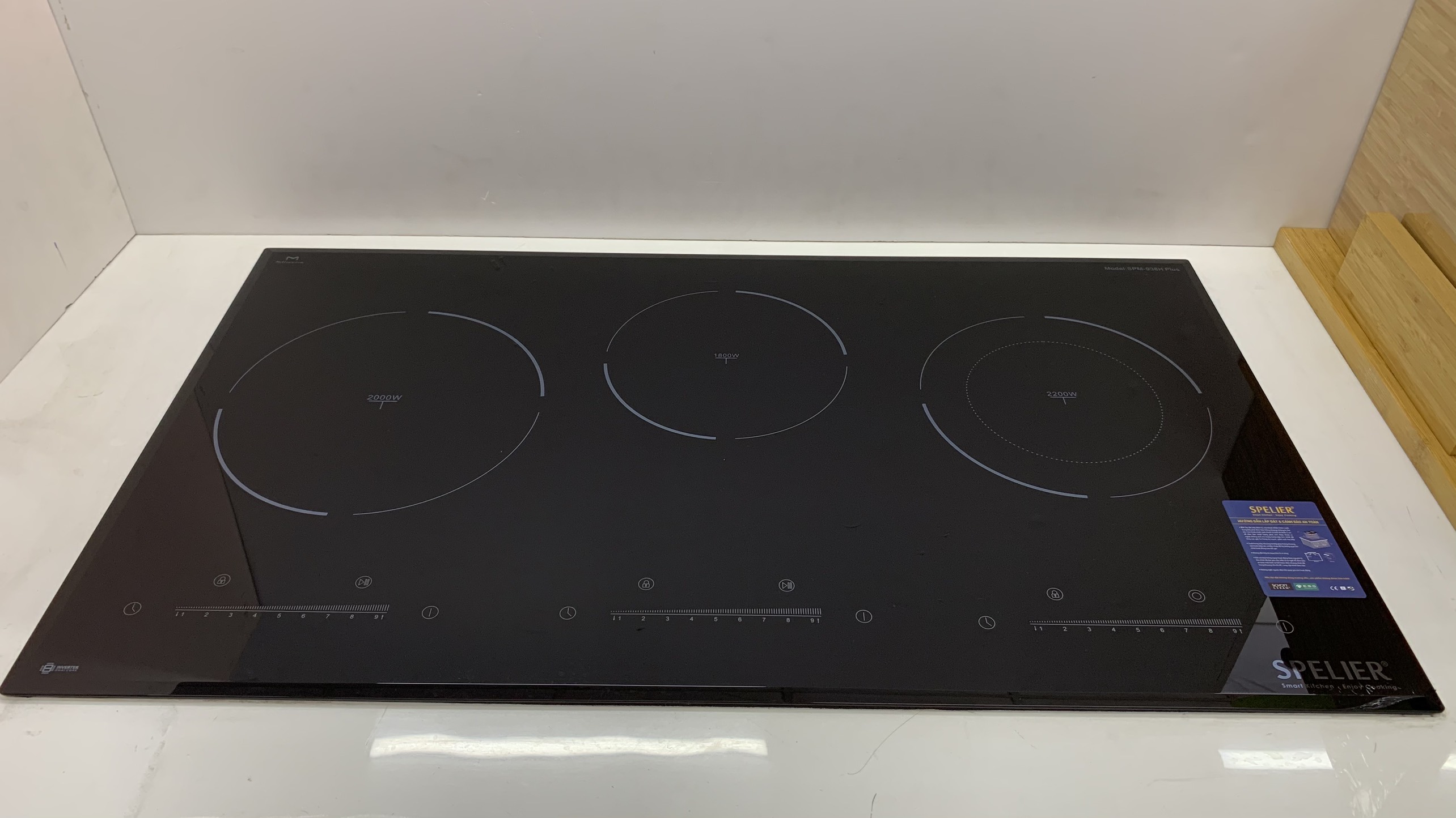 Bếp từ kết hợp hồng ngoại Spelier SPM-938H Plus