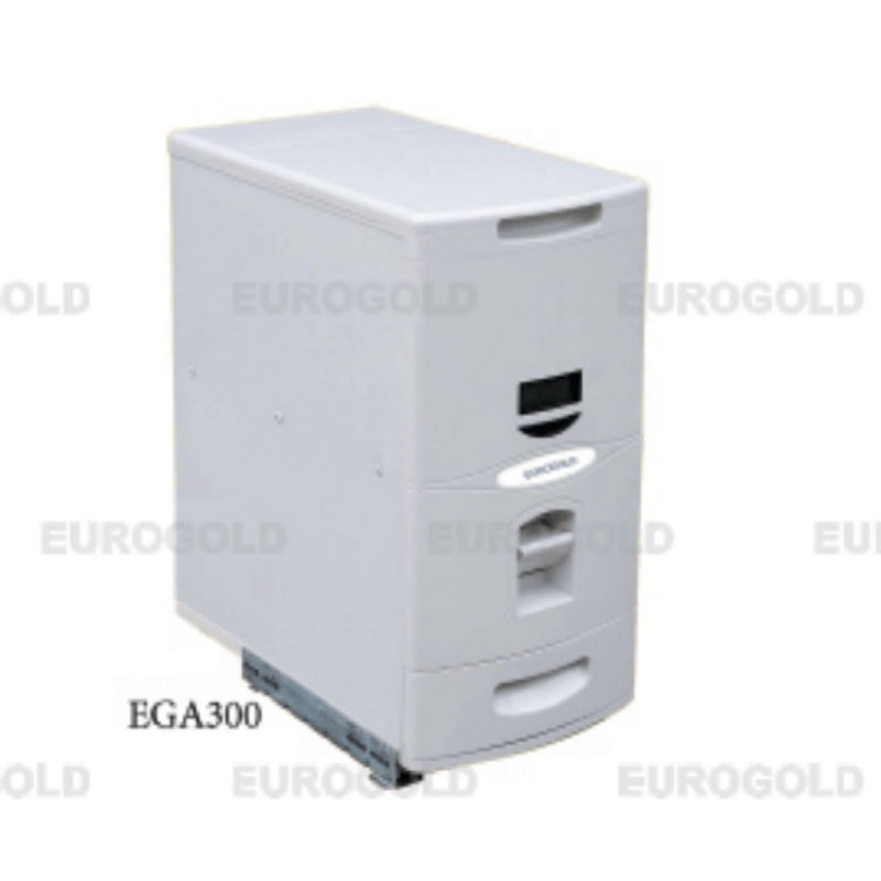 Thùng gạo âm tủ, ray giảm chấn Eurogold EGA300