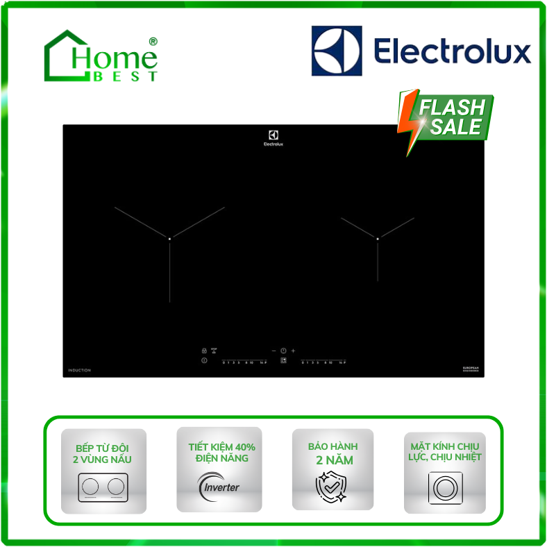 Bếp từ đôi Electrolux EHI7260BB