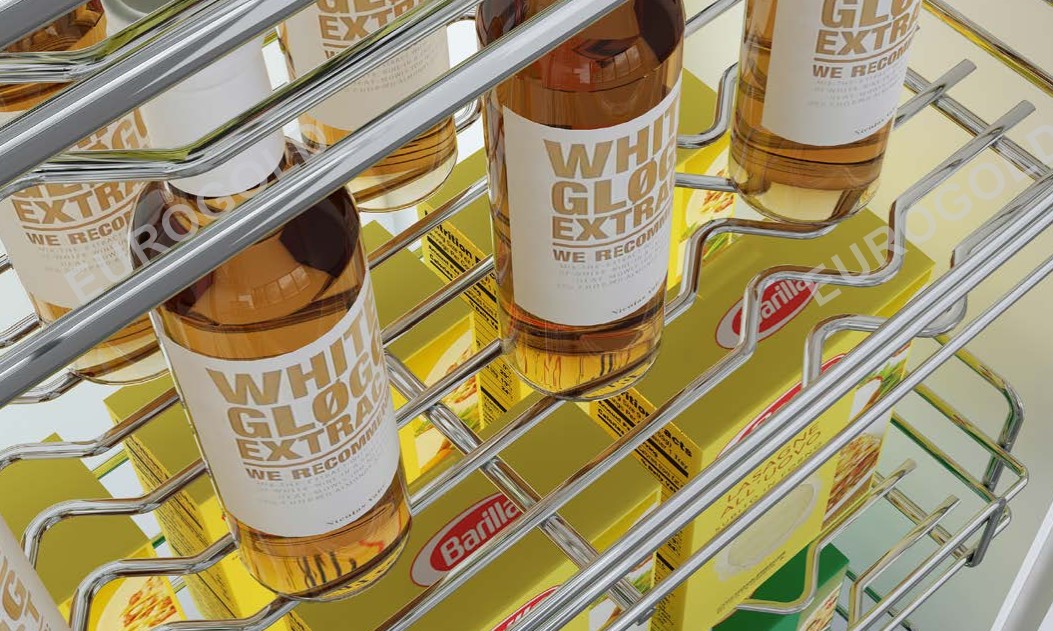 Tủ kho nan Oval 4 tầng cánh mở Eurogold EPV1445