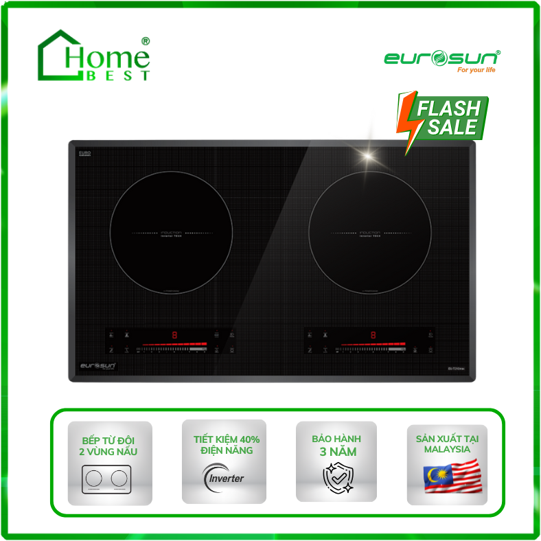 Bếp từ đôi Eurosun EU-T210Max