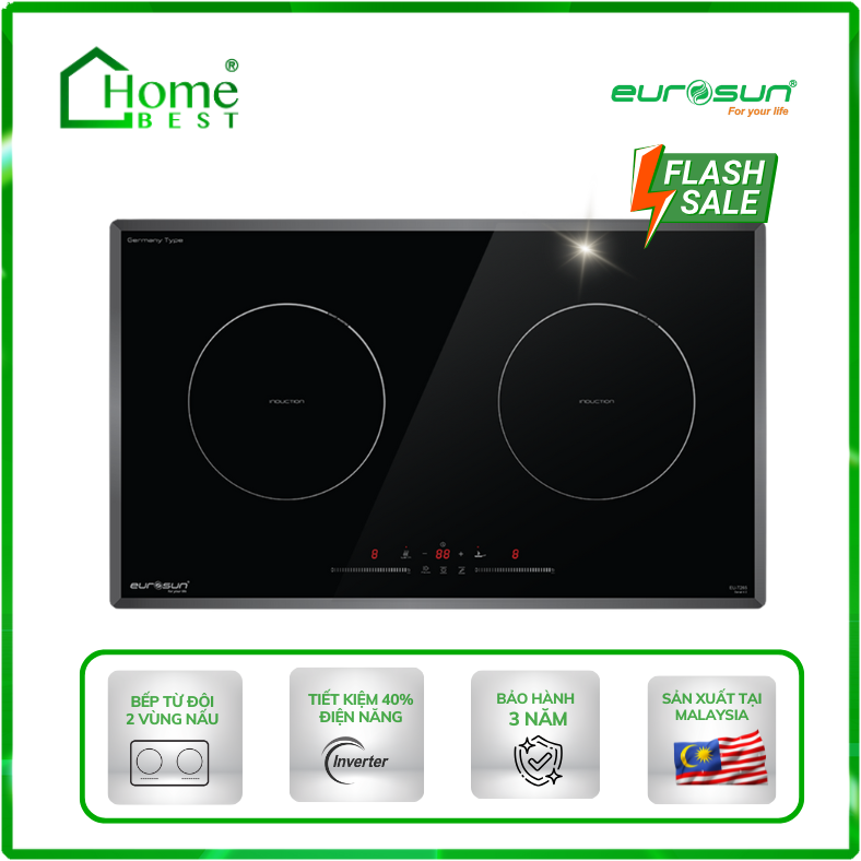 Bếp từ đôi Eurosun EU-T265S