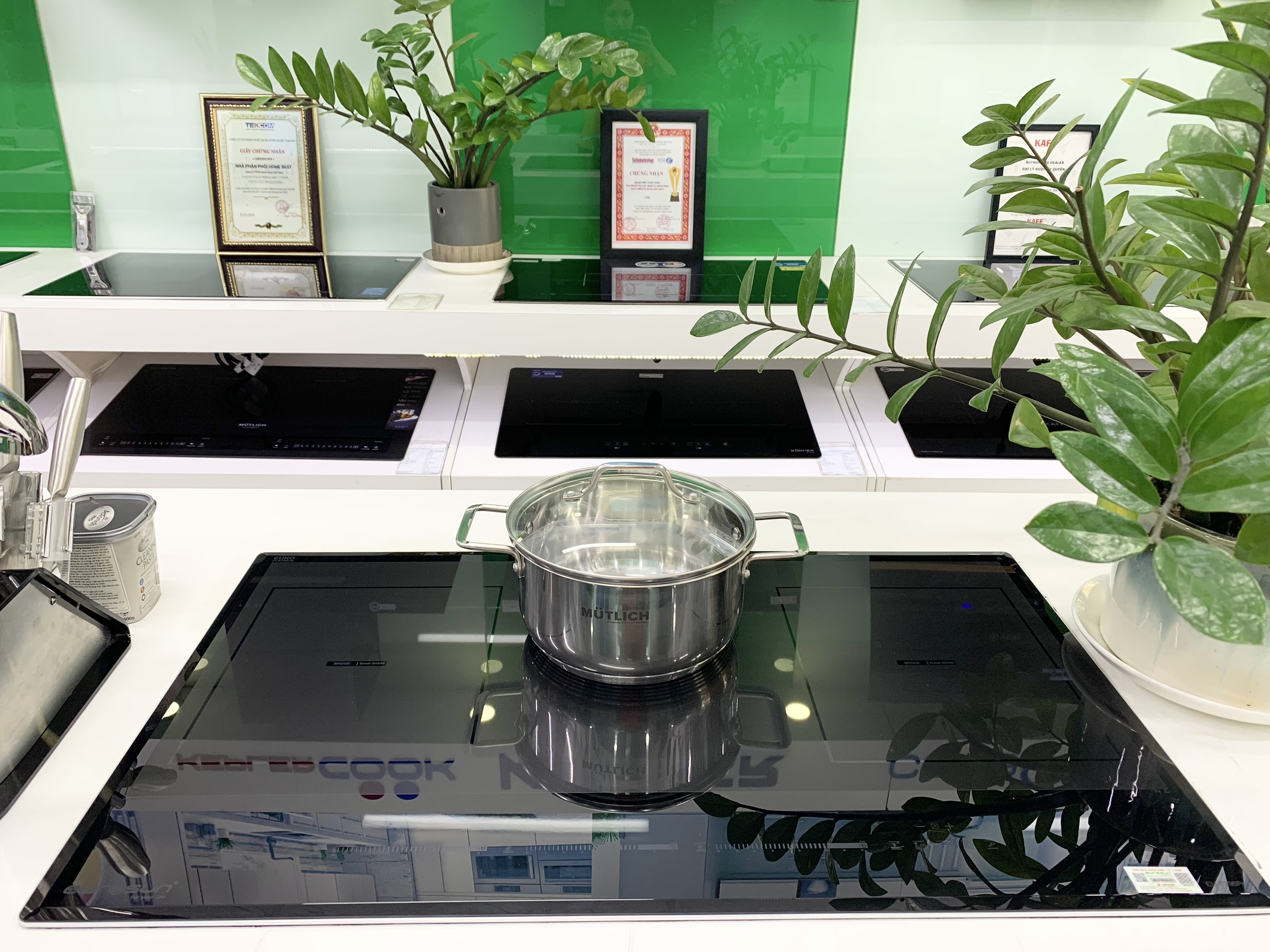 Bếp từ 3 vùng nấu Eurosun EU - T396Pro