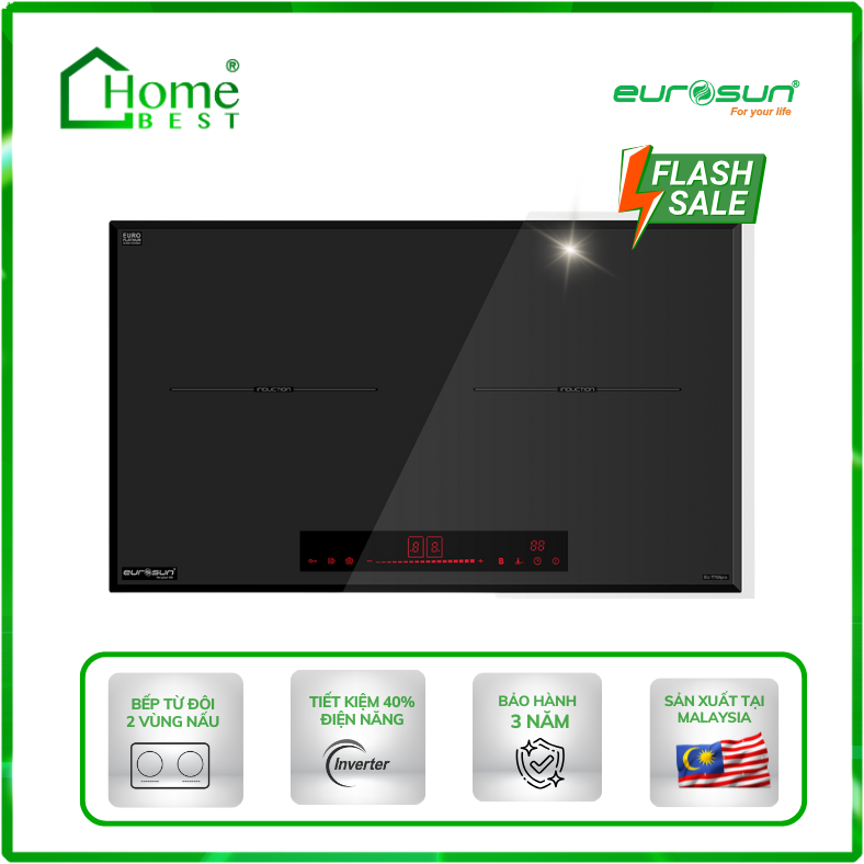 Bếp từ đôi Eurosun EU-T709Pro