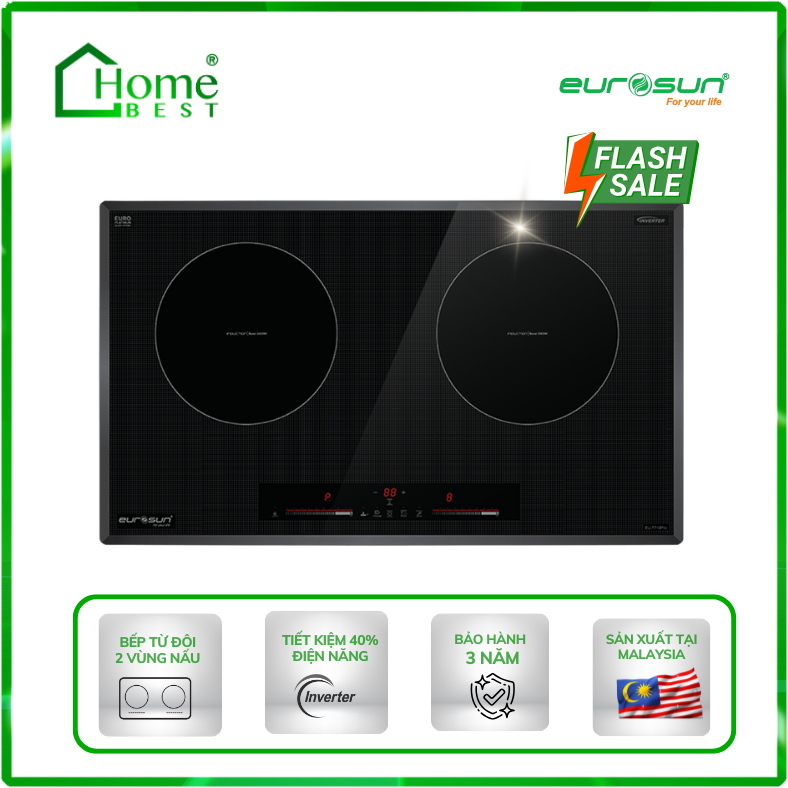 Bếp từ đôi Eurosun EU-T710Pro
