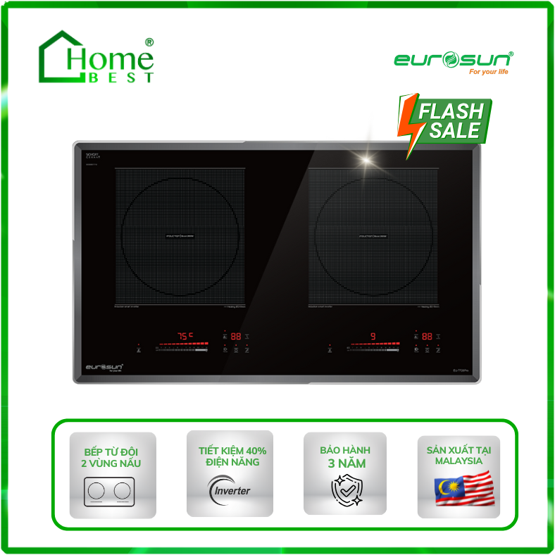 Bếp từ đôi Eurosun EU-T726Pro