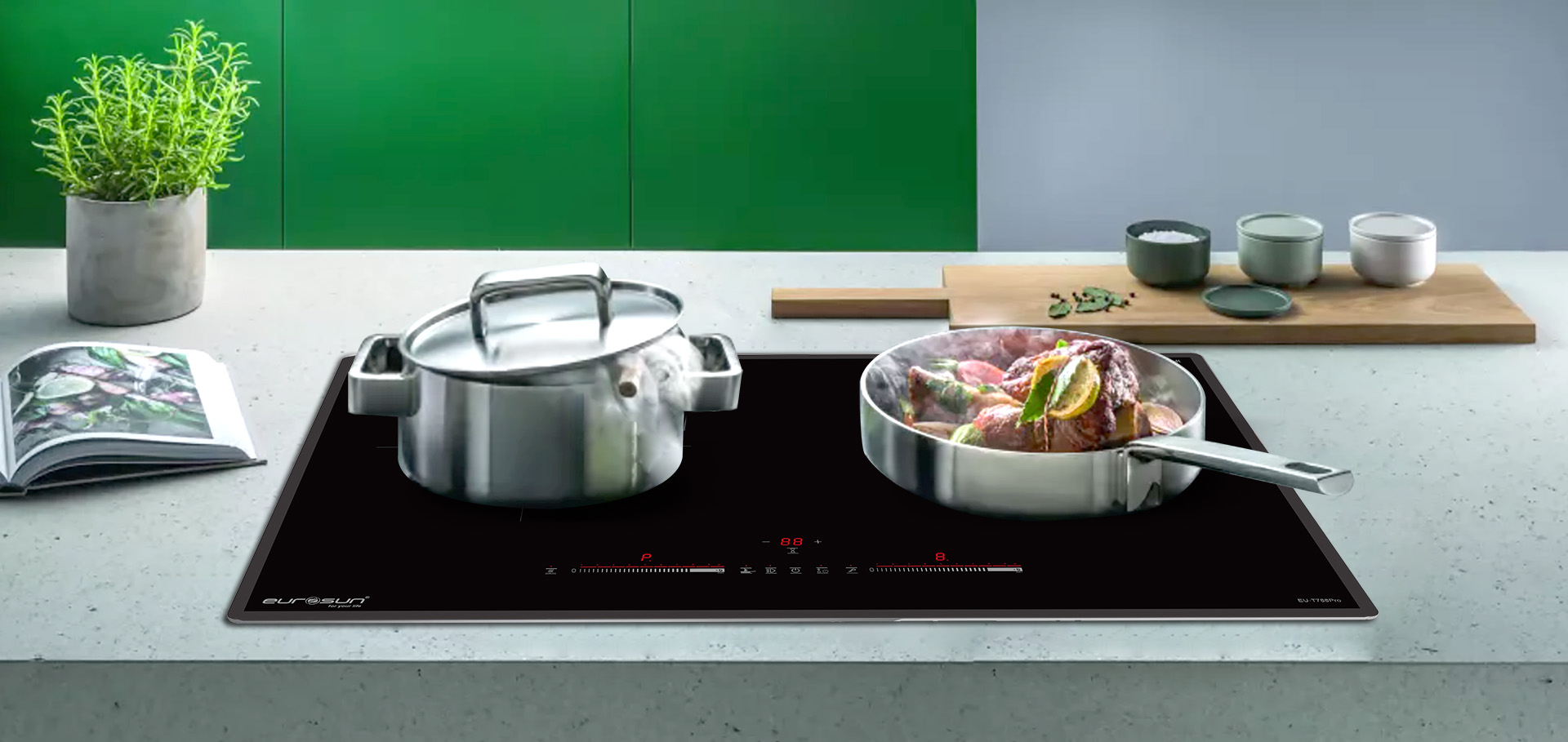 Bếp từ đôi Eurosun EU-T788Pro