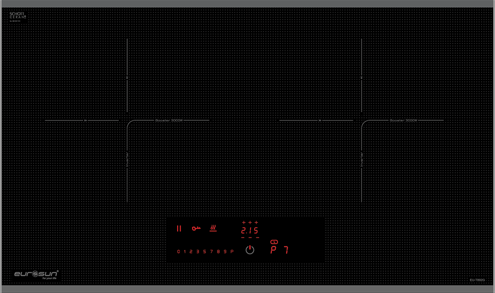 (Combo) Bếp từ đôi Eurosun EU-T892G