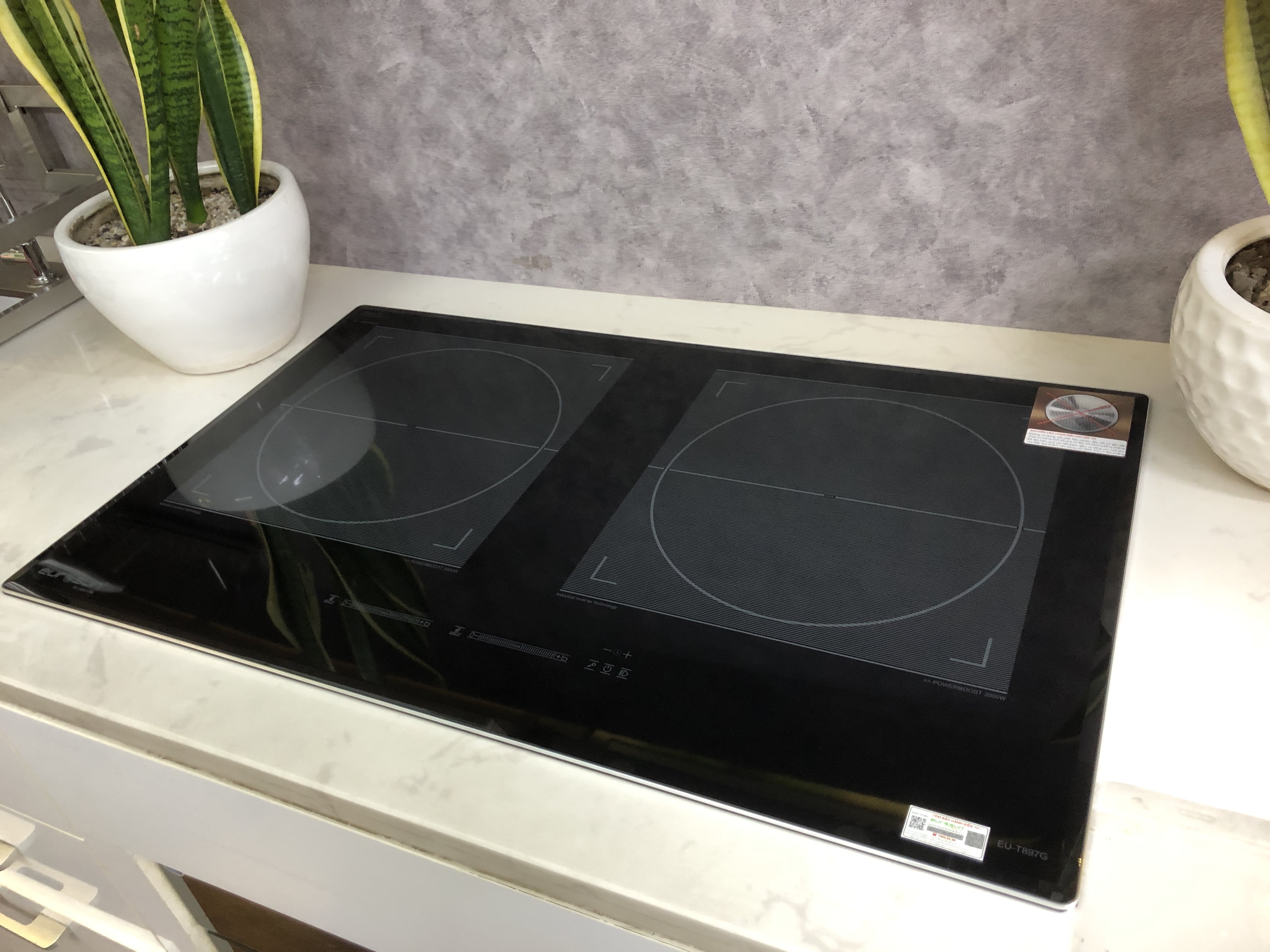 Bếp từ đôi Eurosun EU-T897G