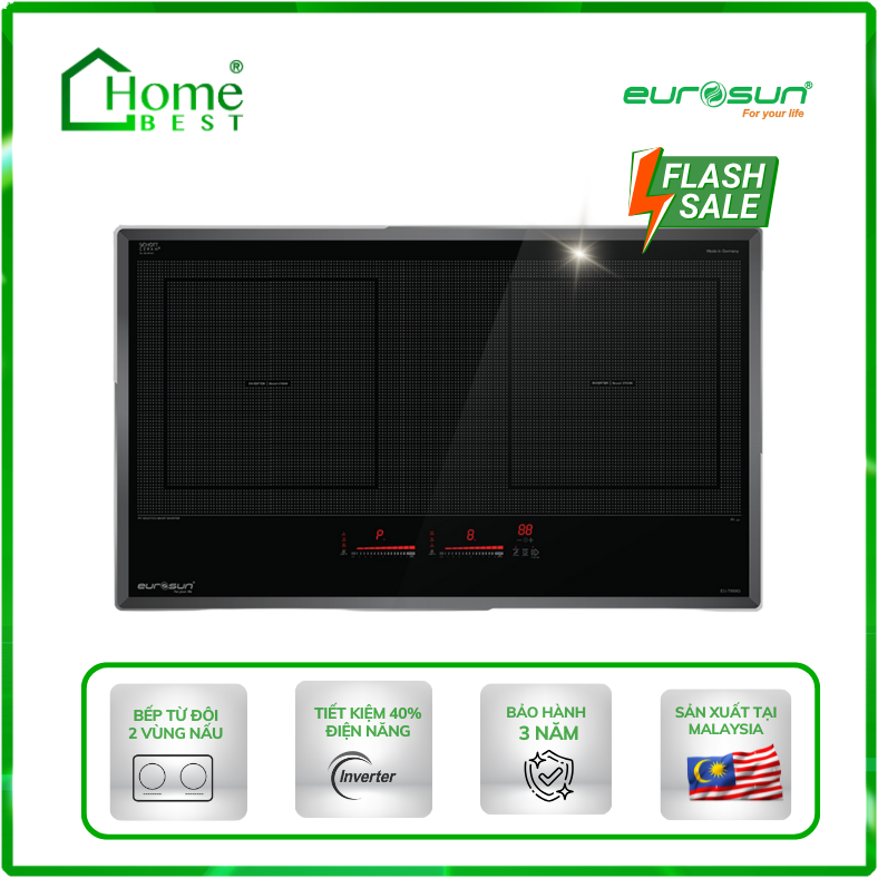 Bếp từ đôi Eurosun EU-T899G