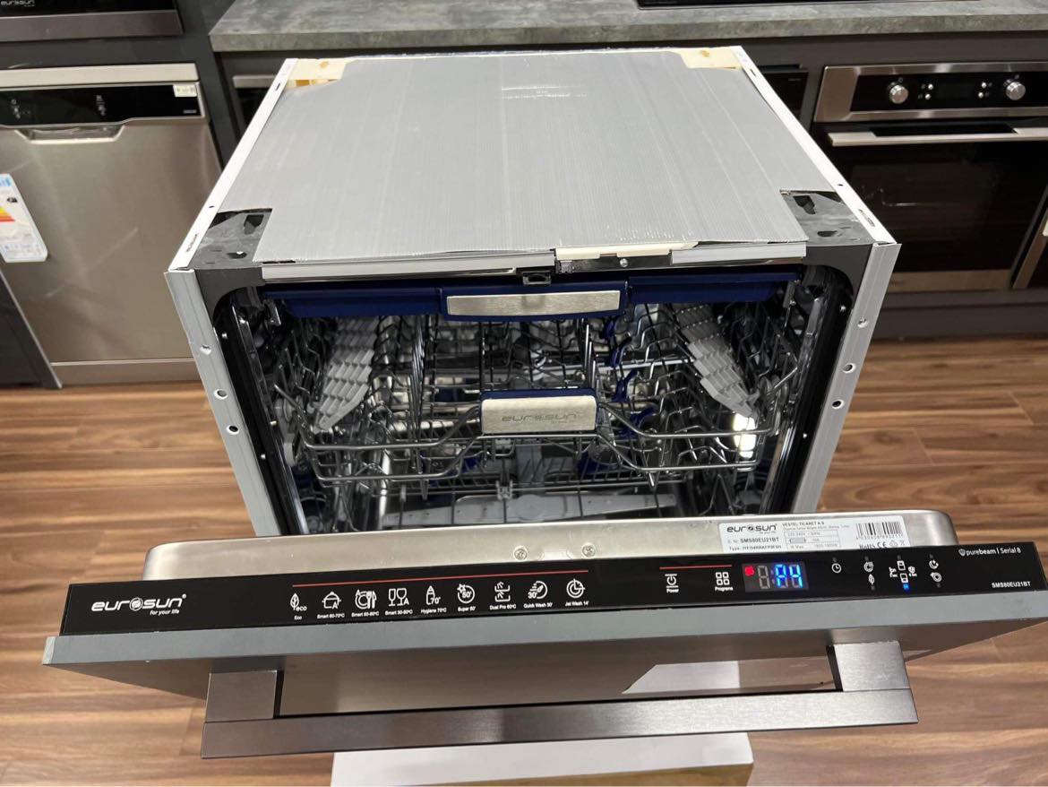 Máy rửa chén bát âm toàn phần Eurosun SMS80EU21BT