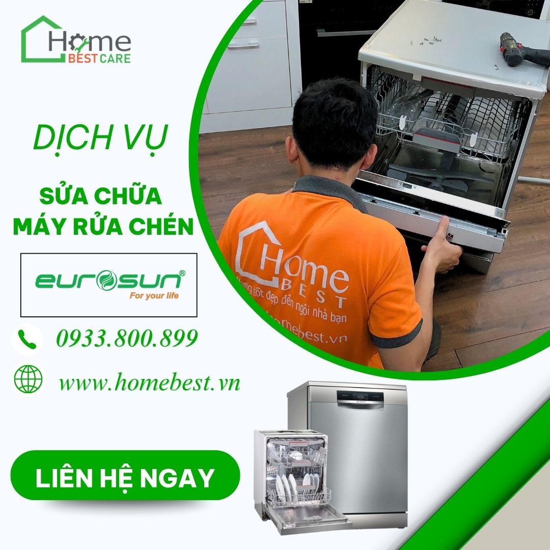 Sửa chữa máy rửa chén bát Eurosun