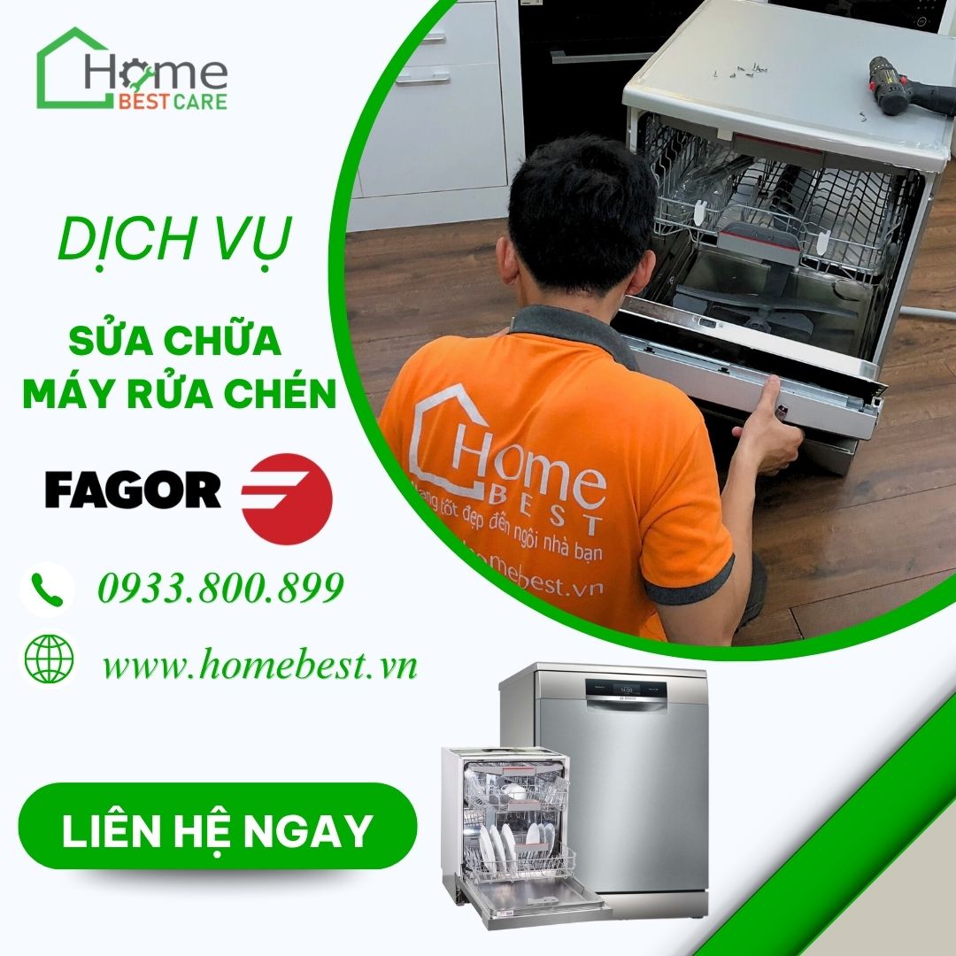 Sửa chữa máy rửa chén bát Fagor