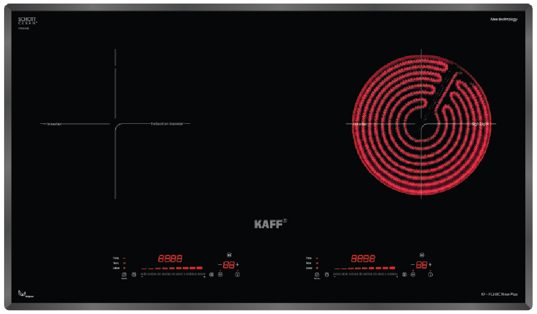 Bếp từ kết hợp hồng ngoại KAFF KF-FL68IC New Plus