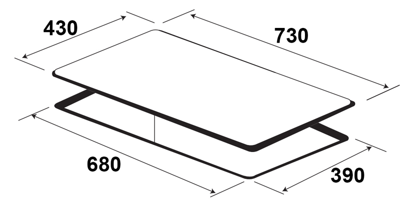 Bếp từ đôi KAFF KF-FL6008II