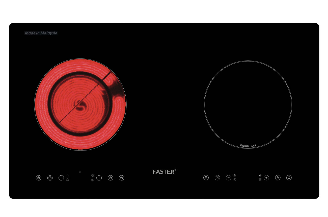 Bếp từ kết hợp hồng ngoại Faster FS 628HI