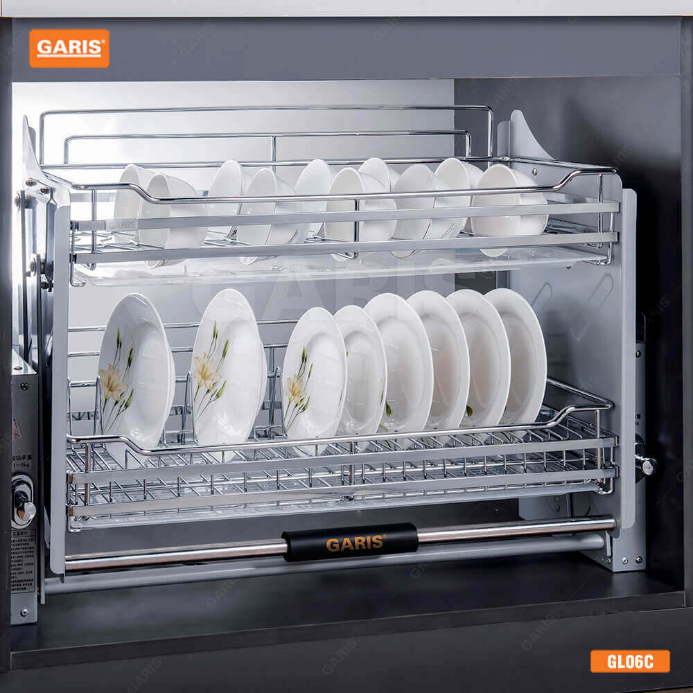 Giá bát đĩa nâng hạ Garis GL06C